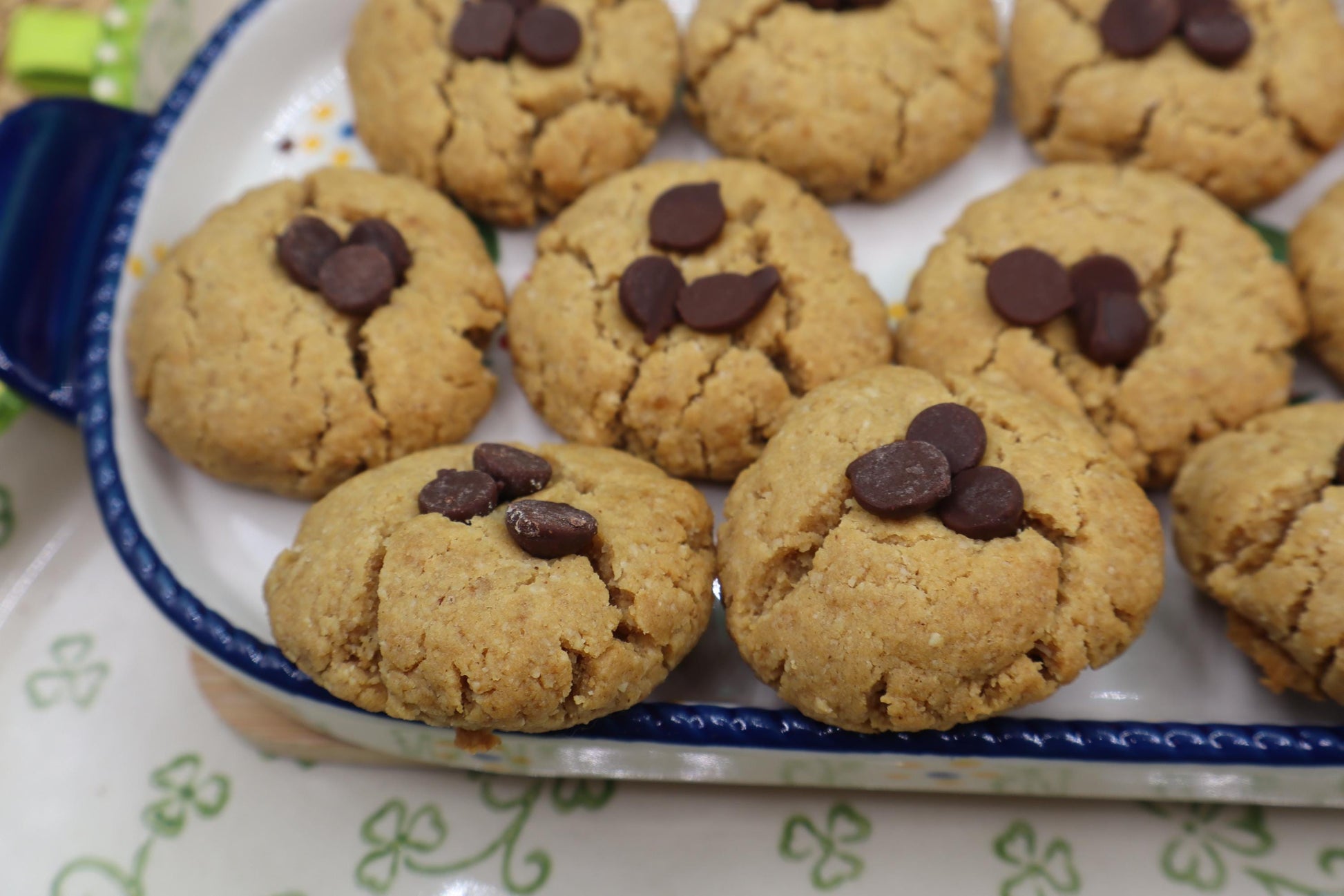 KETO Cookies, Peanut Butter Blossoms, Gluten Free, Egg Free, Dairy Free, Sugar Free, Vegan, Low Carb, Erythritol Free, dessert, graduation