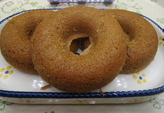 Soft-Baked AIP Paleo Donut, Grain Free, Gluten Free, Dairy Free Dessert, Allergy Friendly, Naturally Sweetened, Vegan, Low FODMAP, Low Sugar