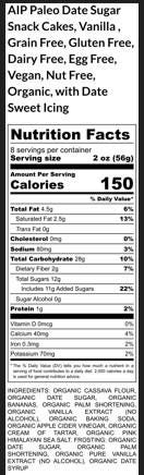 AIP Paleo Snack Cake, Date Sugar, Gluten Free, Vegan, Nut Free, Allergy-Friendly Dessert, Dairy Free, Grain Free, Low FODMAP, Christmas Gift