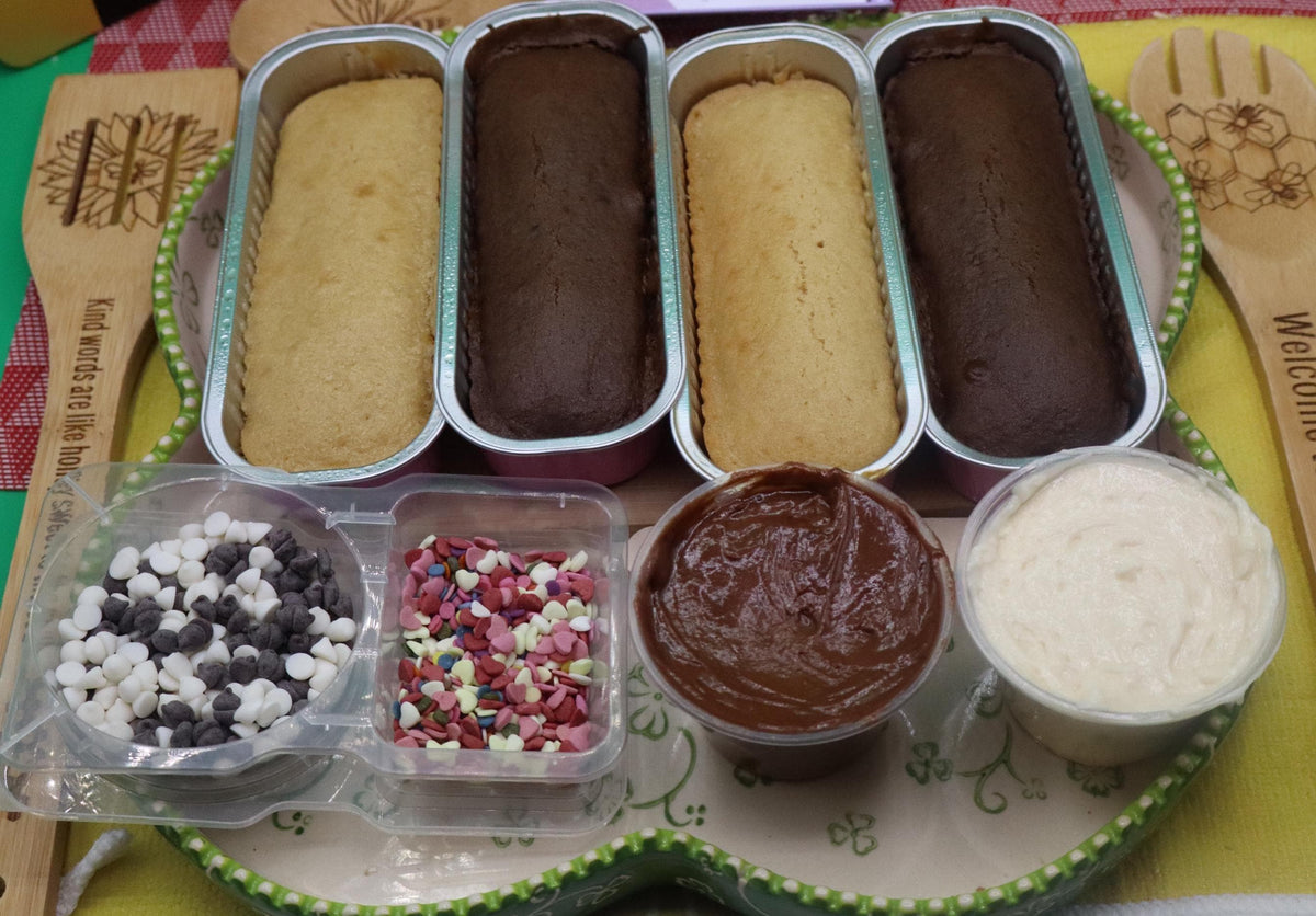 Gluten Free Snack Cake Decorating Kit, Dairy Free, Egg Free, Nut Free, Vegan, Birthday Party activity, Sugar Free, School Safe, Holiday Gift