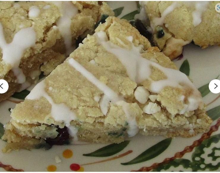 Keto, Blackberry Lime Scone, Grain Free, Gluten Free, Egg Free, Dairy Free, Sugar Free, Vegan, Low Carb, Memorial Day, Dessert, Birthday