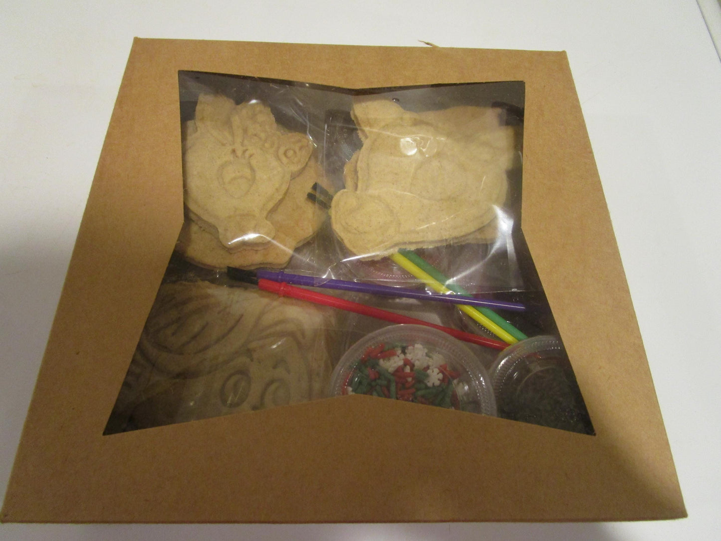 Rudolph Cookie Kit, Gluten Free, Red Nose Reindeer, Classic Holiday Movie, Island of Miss Fit Toys, Dairy free, Clarice, Hermey, Charlie, NF