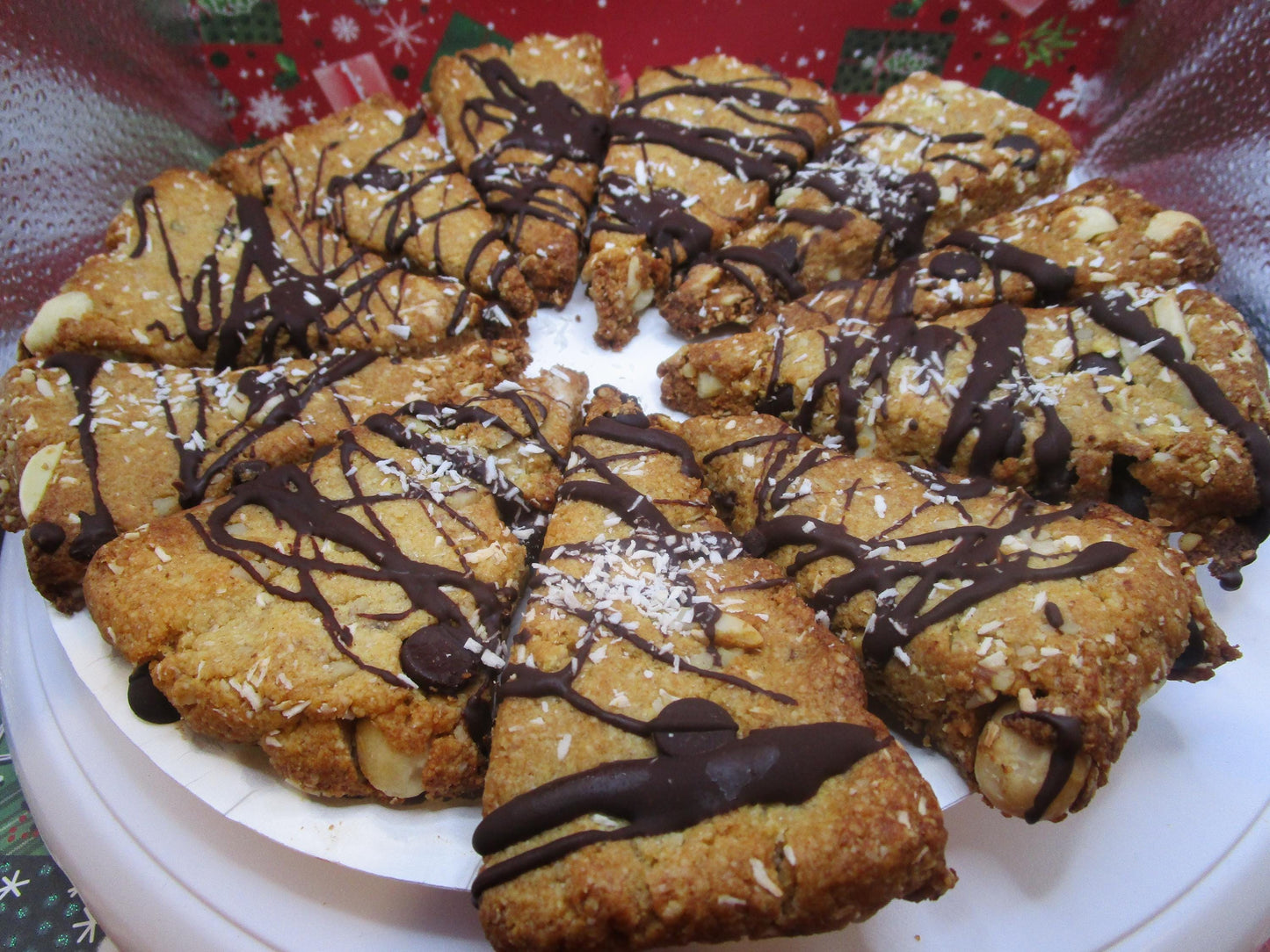 Keto Scones, Grain Free, Gluten Free, Dairy Free, Egg Free, Vegan, Sugar Free, Peanut Butter, Holiday brunch, low carb snack, Fitness Gifts