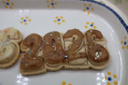 Gluten Free, Sugar Cookies, 2023, Egg Free, Dairy Free, Vegan, Nut Free, School Safe, Happy New Year, Times Square, Celebration, Party Favor