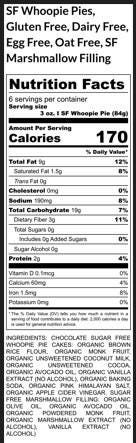 Whoopie Pies, Sugar Free, Gluten Free, Dairy Free, Egg Free, Vegan, Nut Free, Erythritol Free, Birthday Desserts, Cannoli, Holiday Sweets