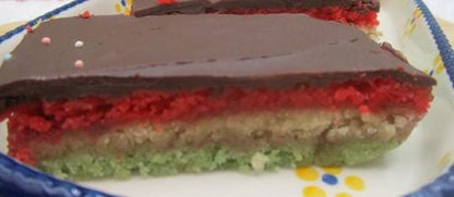 Gluten Free Rainbow Cookies, Dairy Free, Vegan, Natural Colors, Italian Wedding Cookie, Mazapan, Holiday Dessert, Cookie gift, Natural color