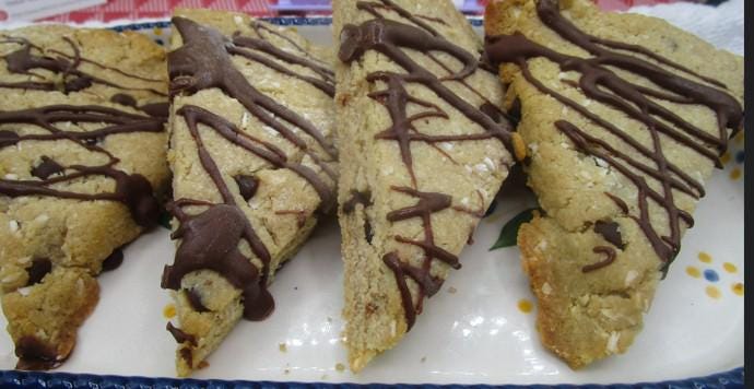 KETO Scone, Pumpkin Spice, Gluten Free, Dairy Free, Vegan, Grain Free, Sugar Free, Fall, Ketogenic Diet, Thanksgiving gift, Holiday Brunch