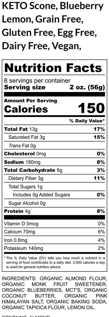 Keto, Blackberry Lime Scone, Grain Free, Gluten Free, Egg Free, Dairy Free, Sugar Free, Vegan, Low Carb, Memorial Day, Dessert, Birthday