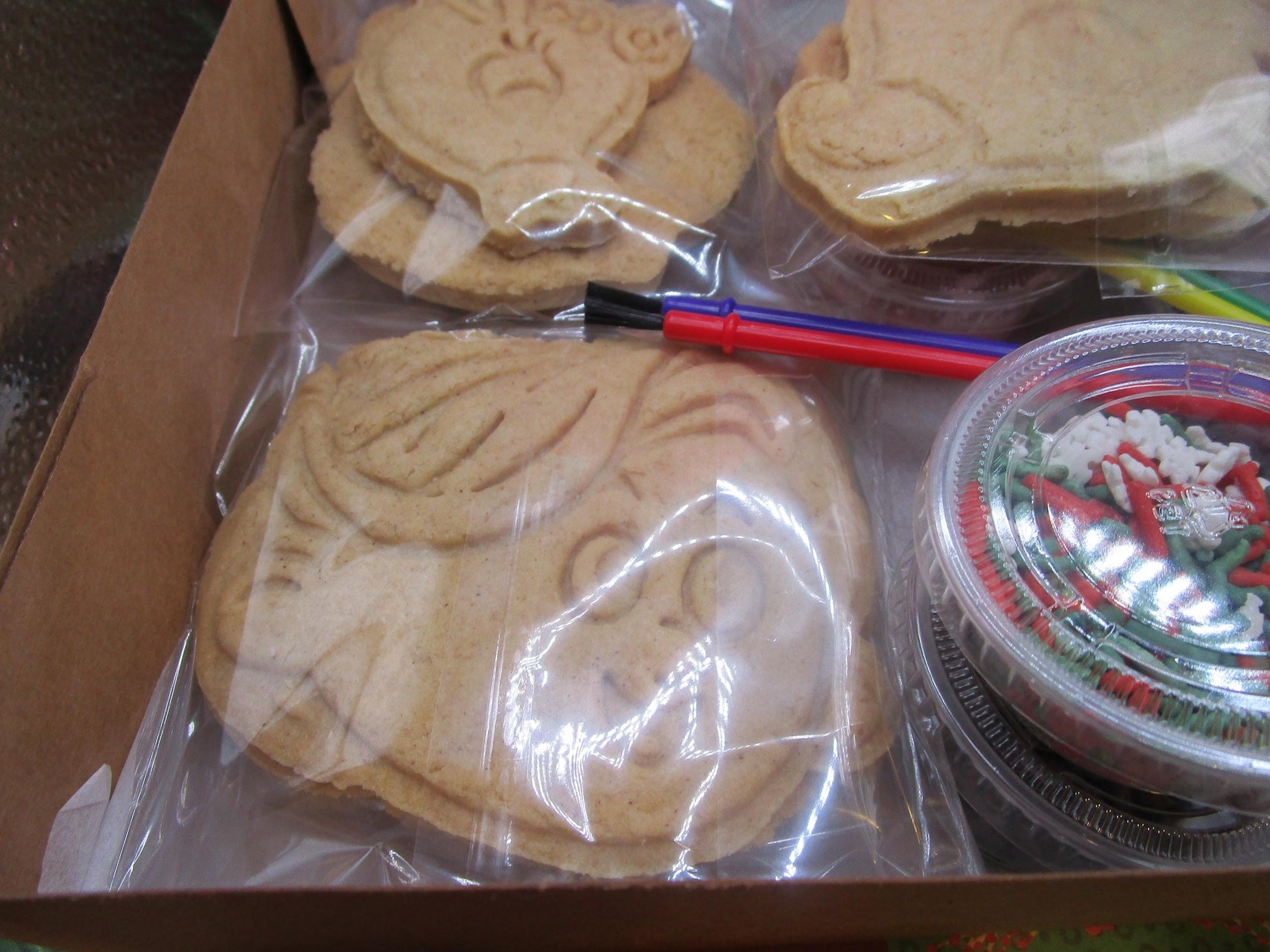 Rudolph Cookie Kit, Gluten Free, Red Nose Reindeer, Classic Holiday Movie, Island of Miss Fit Toys, Dairy free, Clarice, Hermey, Charlie, NF