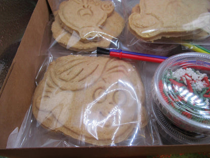 Rudolph Cookie Kit, Gluten Free, Red Nose Reindeer, Classic Holiday Movie, Island of Miss Fit Toys, Dairy free, Clarice, Hermey, Charlie, NF