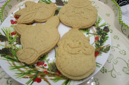 Rudolph Cookie Kit, Gluten Free, Red Nose Reindeer, Classic Holiday Movie, Island of Miss Fit Toys, Dairy free, Clarice, Hermey, Charlie, NF