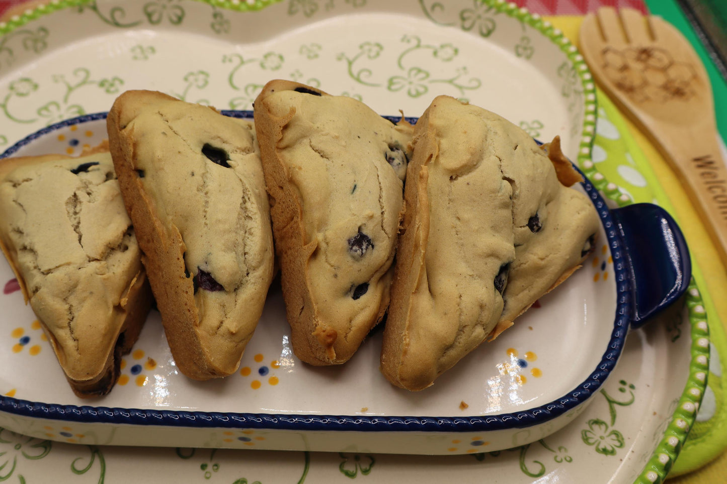 Gluten Free Scones, High Protein, Dairy Free, Sugar Free, Vegan, Nut Free, Red Velvet Dessert, Fitness Snacks, Wild blueberry, Easter Gifts