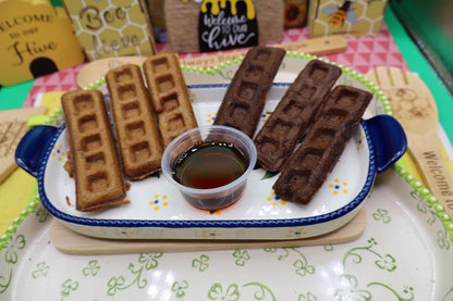 Gluten Free Donut Waffle Sticks, Dairy Free, Egg Free, Vanilla, Chocolate, Vegan, Healthy Breakfast, Valentine's Day Brunch, Kid Friendly