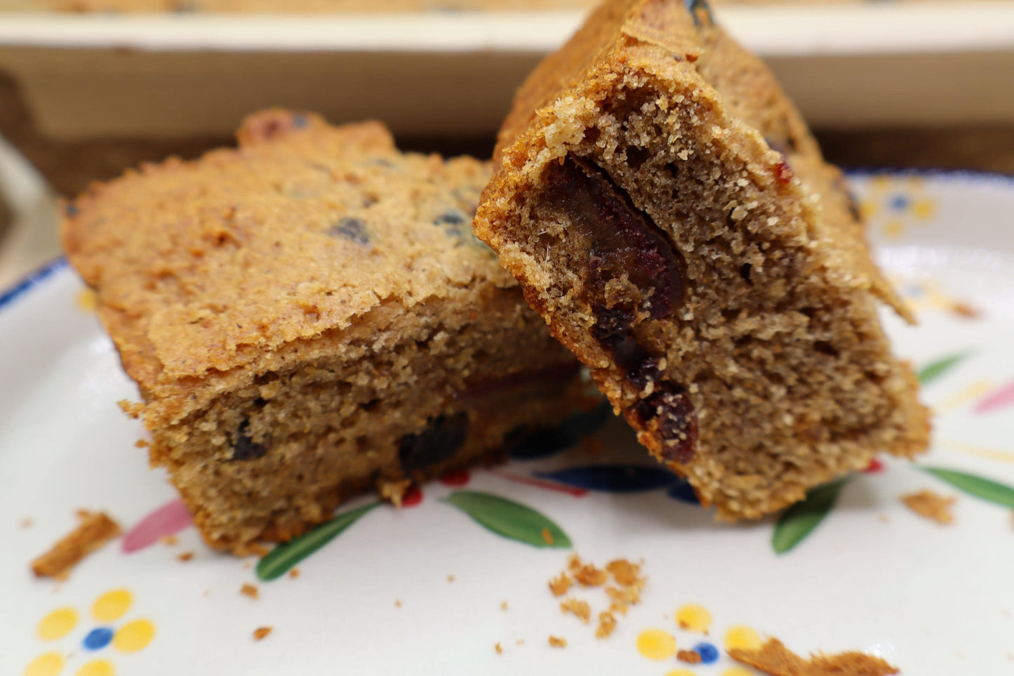 AIP Paleo Fruit Cake, Grain Free, Gluten Free, Cassava Free, Coconut Free, Vegan, Dairy Free, Holiday Bread, Christmas Brunch, New Year Gift