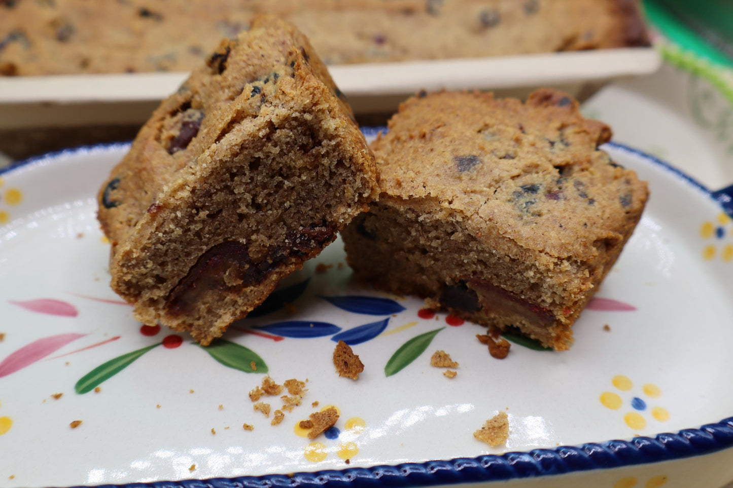 AIP Paleo Fruit Cake, Grain Free, Gluten Free, Cassava Free, Coconut Free, Vegan, Dairy Free, Holiday Bread, Christmas Brunch, New Year Gift