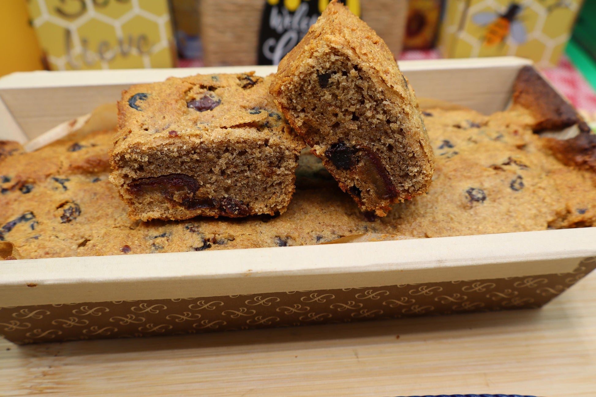 AIP Paleo Fruit Cake, Grain Free, Gluten Free, Cassava Free, Coconut Free, Vegan, Dairy Free, Holiday Bread, Christmas Brunch, New Year Gift