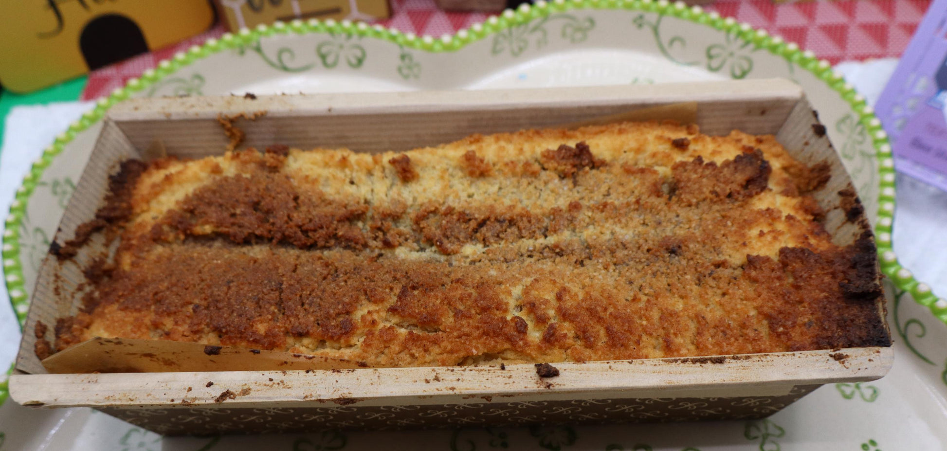High Protein Coffee Crumb Cake, Gluten Free, Dairy Free, Grain Free, Sugar Free, Low Carb Snacks, Birthday, Cinnamon Swirl, Valentine's Day