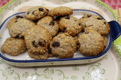 Sugar Free Oatmeal Cookies, Gluten Free, Dairy Free, Allergy Friendly Vegan Snack Gift, Nut Free, Low-Calorie Low-fat treats, school safe