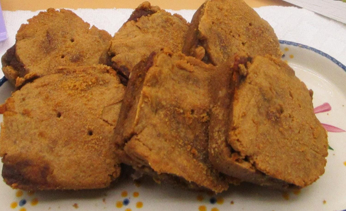 AIP Paleo Pumpkin Pie Square, Gluten Free, Grain Free, Soft Baked pastry, Vegan, AIP Protocol, Healthy Dessert, Organic snack, wellness gift