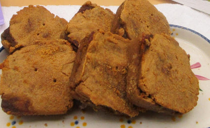 AIP Paleo Pumpkin Pie Square, Gluten Free, Grain Free, Soft Baked pastry, Vegan, AIP Protocol, Healthy Dessert, Organic snack, wellness gift