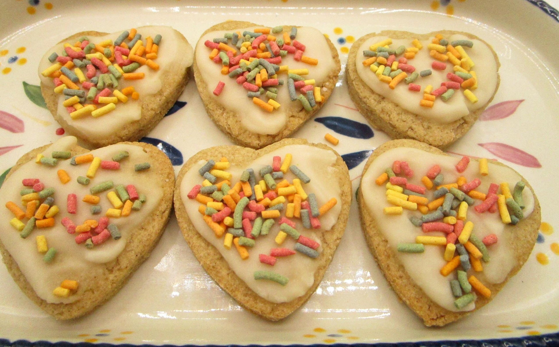 Sugar Free Cookies, Hearts, Gluten Free, Dairy Free, Vegan, Nut Free, Low Calorie, Valentine's Day, Wedding Dessert, Galentine's Day Gift,
