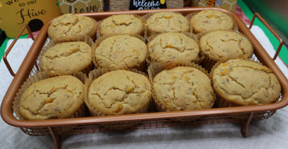 Cornbread, High Protein, Anabolic, Gluten Free, Egg Free, Dairy Free, Vegan, No Refined Sugar, Nut Free, High Fiber, Low Calorie, Collagen