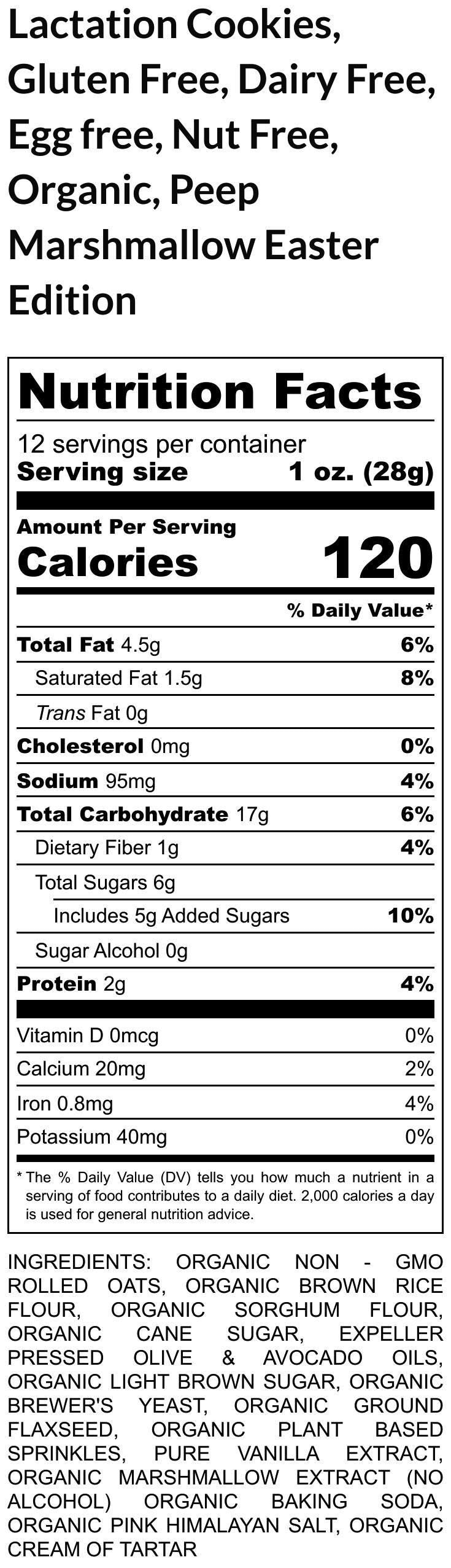 Lactation Cookies, Gluten Free, Vegan, Dairy Free, Egg Free, No refined sugar, Breastfeeding, Brewer's Yeast, Mom Gift, Breast Milk, Flax