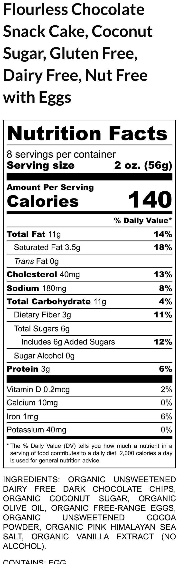 Gluten Free Flourless Chocolate Snack Cakes, Gluten Free, Dairy Free, Grain Free, Sugar Free, KETO, Low Carb, High Protein, Easter Dessert