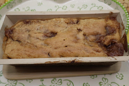 Gluten Free Cinnamon Swirl Bread, Dairy Free, Vegan, Nut Free, Mother's Day Brunch, Graduation Breakfast, Low Sugar Snack, Coconut Sugar