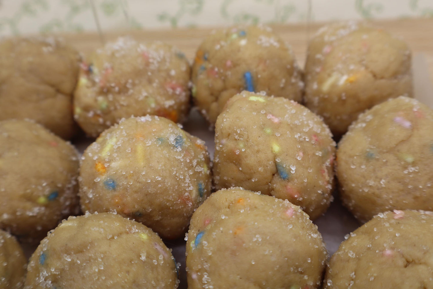 Gluten Free High Protein Power Dough Balls, Dairy Free, Vegan, Pea Protein, Nut Free, Low Carb snacks, Low Calorie, Sugar Free, Clean Eating