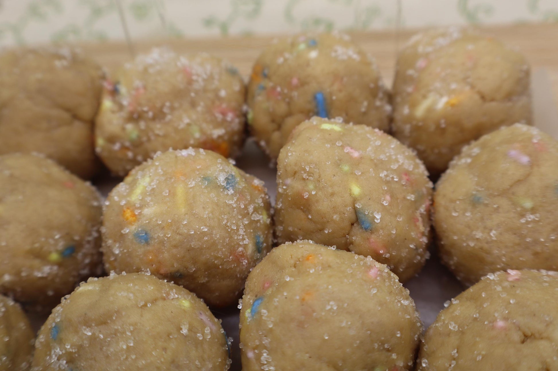 Gluten Free High Protein Power Dough Balls, Dairy Free, Vegan, Pea Protein, Nut Free, Low Carb snacks, Low Calorie, Sugar Free, Clean Eating