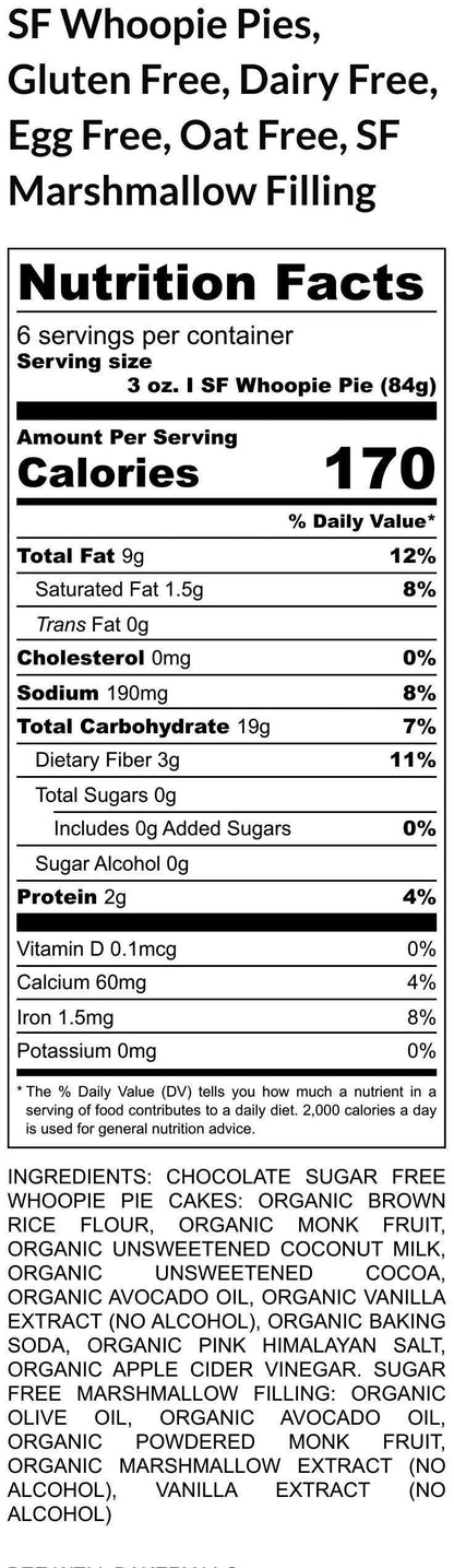 Gluten Free Whoopie Pie Kit, Dairy Free, Egg Free, Nut Free, Birthday Party Crafts, Sugar Free, School Safe, Baking Gift, Halloween treats