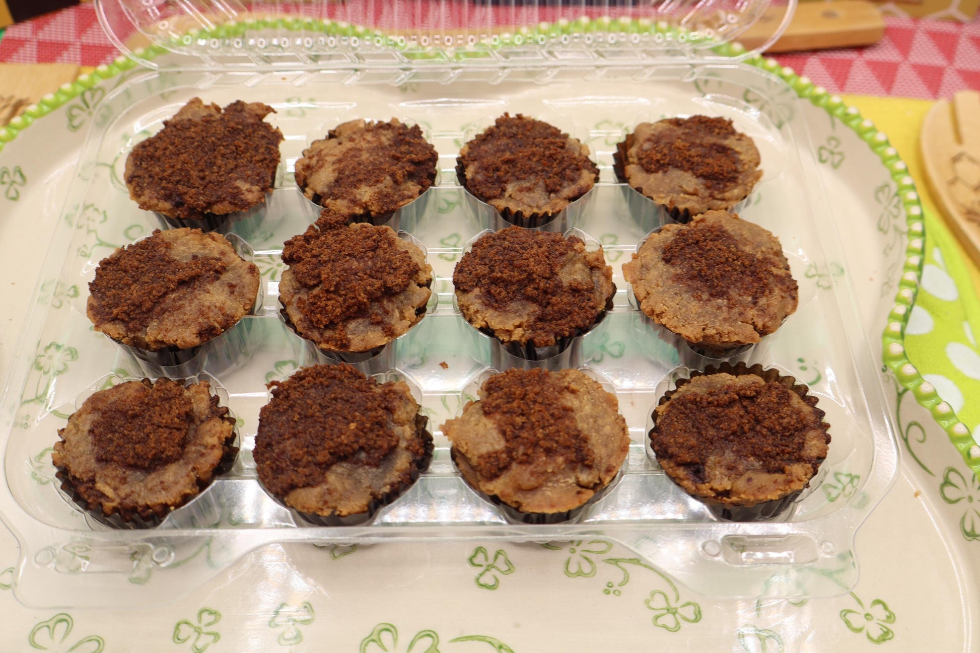 AIP Paleo Cinnamon Streusel Mini Cup, Gluten Free, Grain Free, Dairy Free, Vegan, Nut Free, AIP Protocol, Valentine Day Gift, Clean Eating