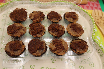 AIP Paleo Cinnamon Streusel Mini Cup, Gluten Free, Grain Free, Dairy Free, Vegan, Nut Free, AIP Protocol, Valentine Day Gift, Clean Eating