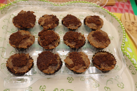 AIP Paleo Cinnamon Streusel Mini Cup, Gluten Free, Grain Free, Dairy Free, Vegan, Nut Free, AIP Protocol, Valentine Day Gift, Clean Eating