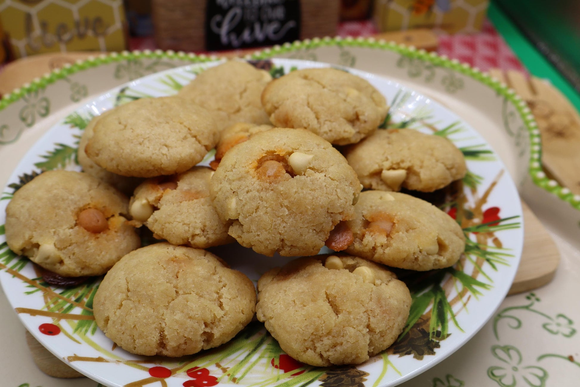 KETO Cookies, White Chocolate, Macadamia Nut, Gluten Free, Dairy Free, Egg Free, Vegan, Birthday, Sugar Free, Low calorie, Low carb, Gift