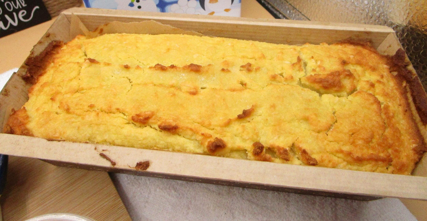KETO Coconut Cake Loaf, Fruit Flavors, Gluten Free, Dairy Free, Grain Free, Sugar Free, Erythritol Free, Low Carb snack, Graduation Dessert