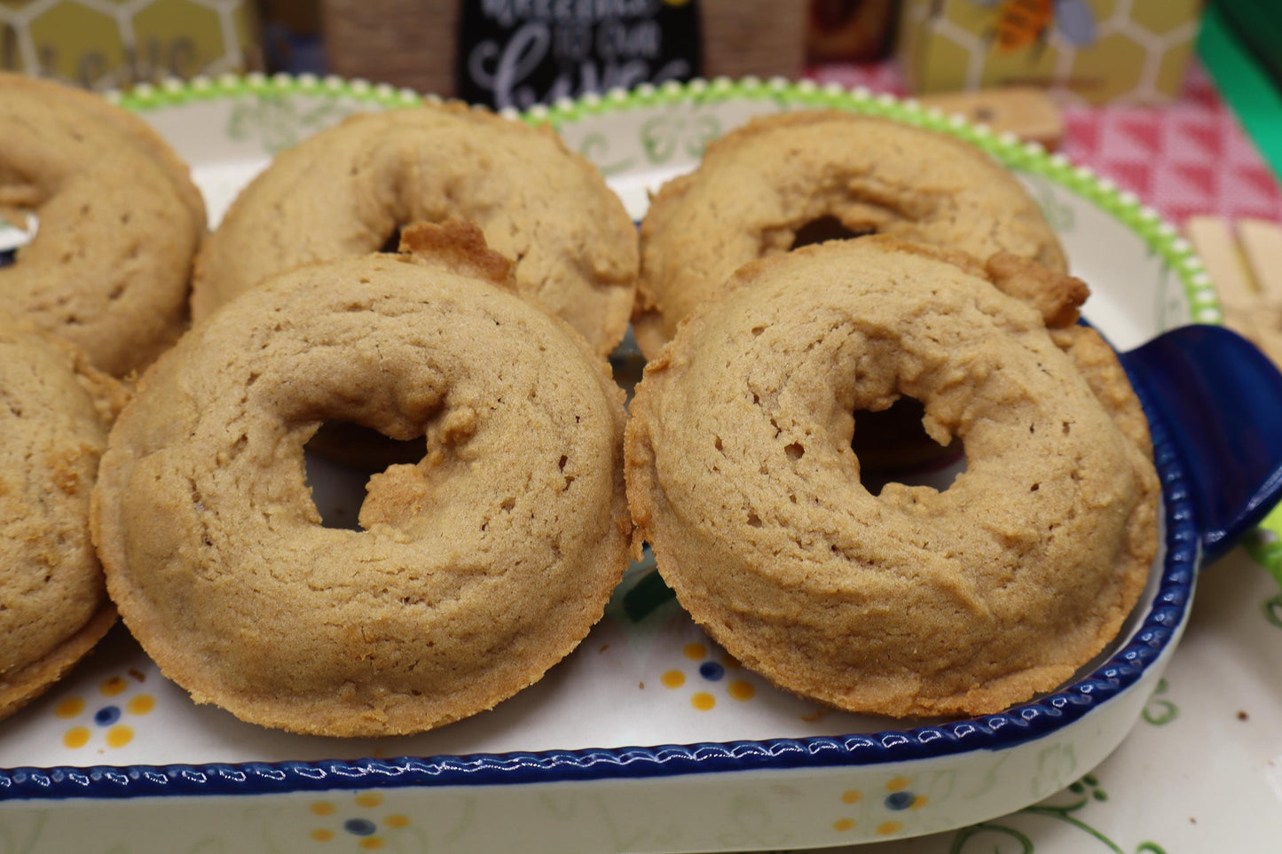 Soft-Baked AIP Paleo Donut, Grain Free, Gluten Free, Dairy Free Dessert, Allergy Friendly, Naturally Sweetened, Vegan, Low FODMAP, Low Sugar