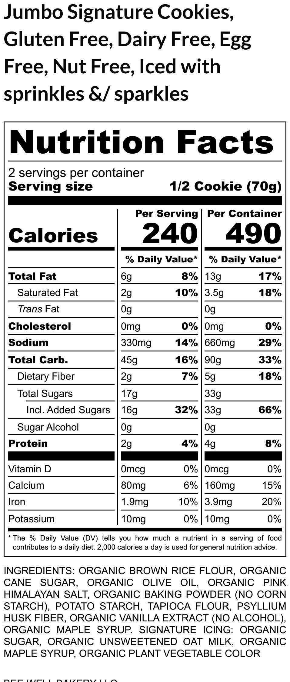 Smores Sugar Cookies, Gluten Free, Dairy Free, Jumbo, Egg Free, Nut Free, Vegan, Birthday Gifts, Carnival Food, Summer Snack, Back to School