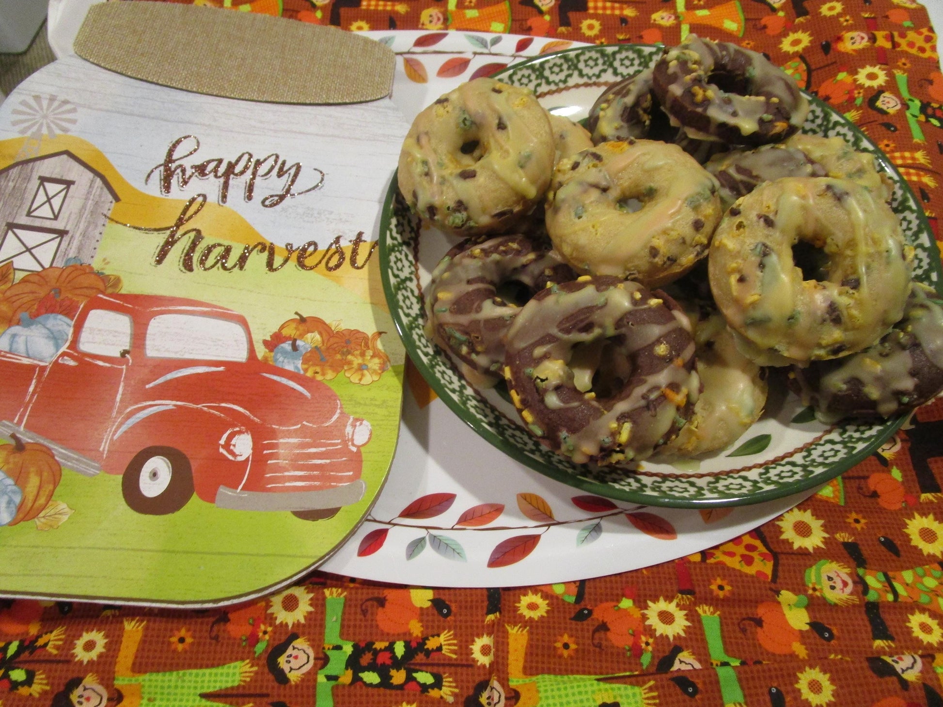 Gluten Free Donuts, Dairy Free, Vegan, Nut Free, Vanilla Chocolate, Birthday treat, Natural Colors, Unicorn Party, Valentine's Day Gifts