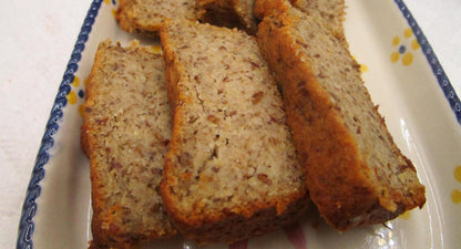 Keto Banana Bread, Grain Free, Gluten Free, Sugar Free, Dairy Free, Low Carb, Vegan Breakfast, Valentine's Day Brunch, Football Snack, Gifts