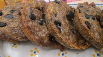 AIP Paleo Banana Donuts, Gluten/Dairy/Nut Free, Vegan Wellness Gift, Autoimmune Protocol, Valentine's Day Breakfast, Low FODMAP, Carob Chips