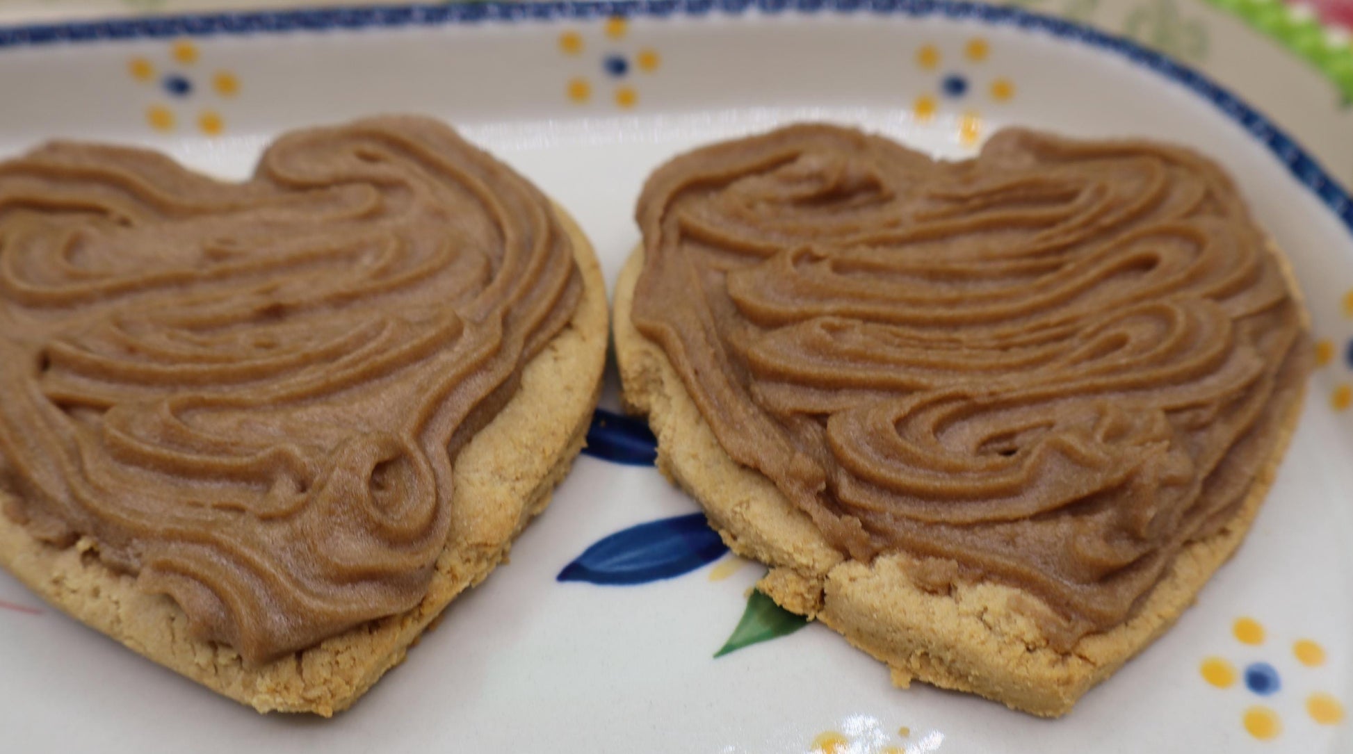 AIP Paleo, Maple Frosted Sugar Cookie, Hearts, Vegan, Grain Free, Egg Free, Nut free, Dairy Free, Wedding, Anniversary, Autoimmune Protocol