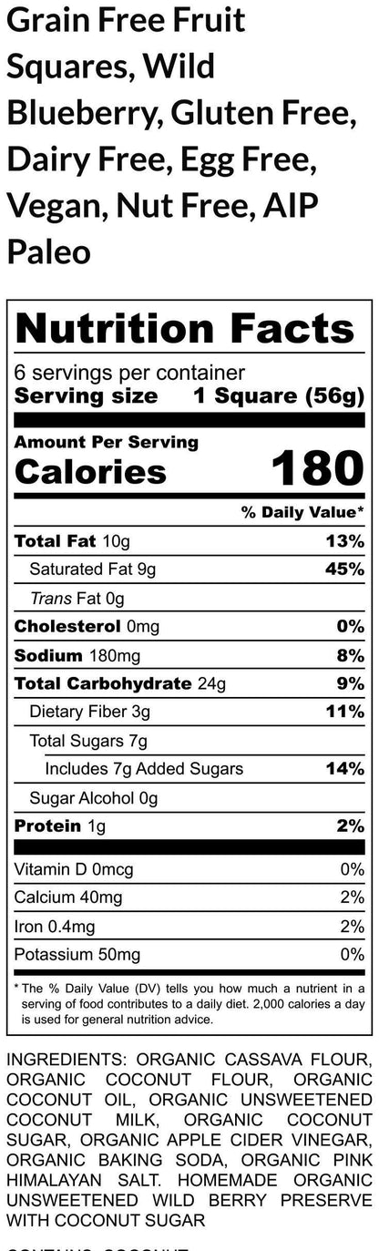 AIP Paleo, Fruit Square, Soft Baked, Strawberry, Gluten Free, Egg Free, Autoimmune Protocol, Grain Free, Cereal Bar, Homemade Jam, Fig bar