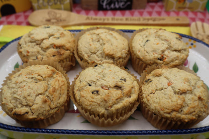 Gluten Free, High Protein Morning Glory Muffins, Sugar Free, Dairy Free, Vegan Collagen, Clean Eating Breakfast, Fitness Gift, Easter Brunch