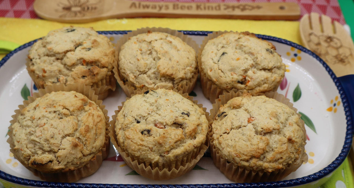 Gluten Free, High Protein Morning Glory Muffins, Sugar Free, Dairy Free, Vegan Collagen, Clean Eating Breakfast, Fitness Gift, Easter Brunch