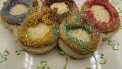 Olympic Ring Sugar Cookies, Gluten Free, Dairy Free, Vegan, Egg Free, Nut Free, Summer Games, Fitness, Sports, Athlete Gifts, Healthy Snack