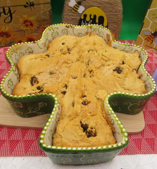 High Protein Irish Soda Bread, Gluten Free, Vegan, Dairy Free, Egg Free, Nut Free, Saint Patrick's Day, Sugar Free, Clover, Fitness Gifts