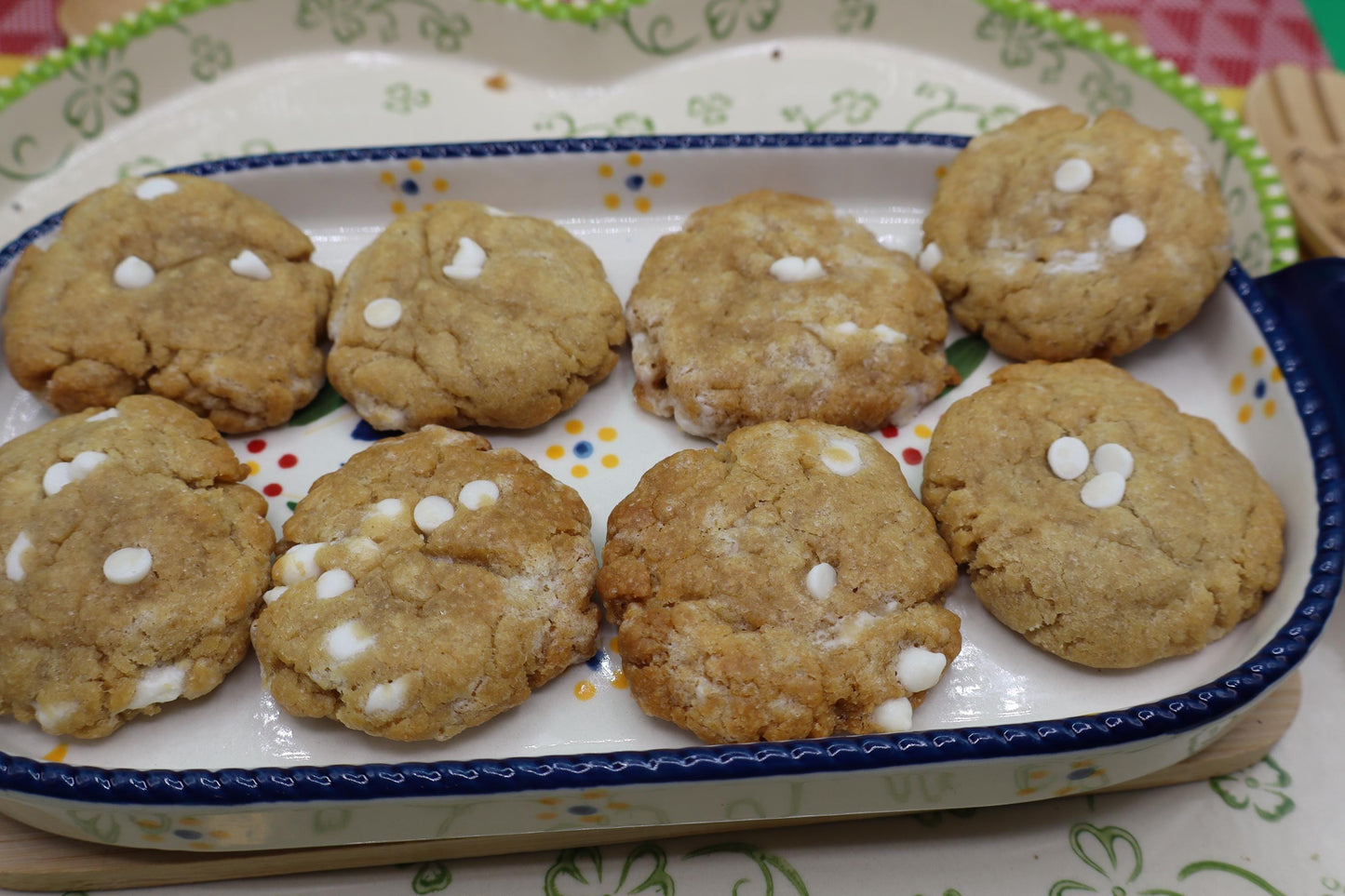 Gluten Free Cookies, White Chocolate Chip, Dairy Free, Egg Free, Nut Free, Schoo Snacks, Birthday Gifts, Vegan, Low Sugar, Low fat, Soy Free