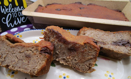 High Protein Banana Bread, Mocha Chip, Gluten Free, Dairy Free, Nut Free, Vegan Collagen, Sugar Free, Valentine's Day, Fitness, Anabolic